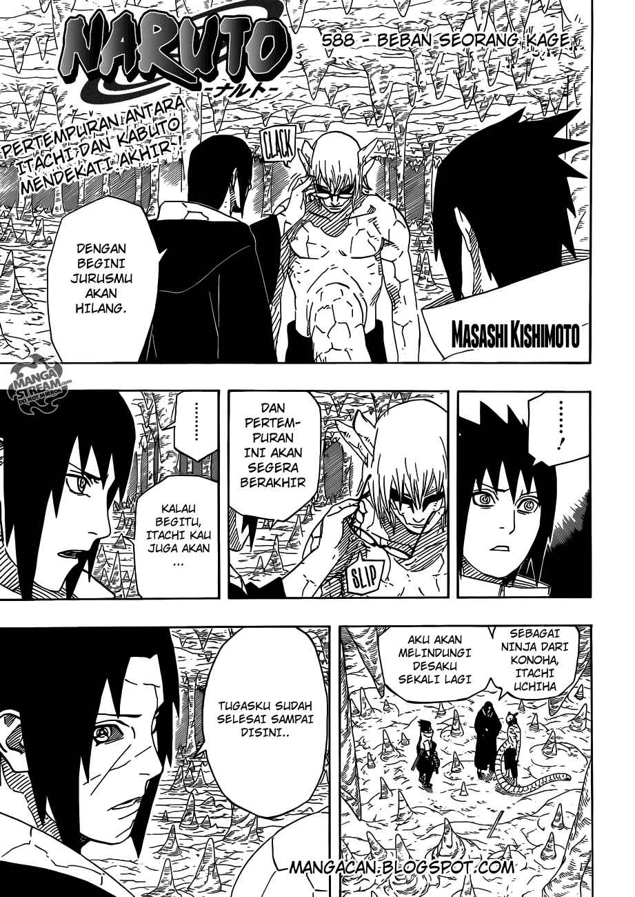 Naruto Chapter 588