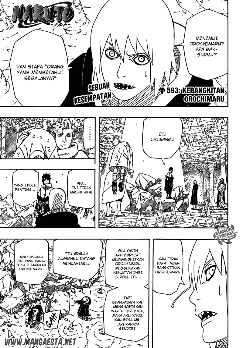 Naruto Chapter 593