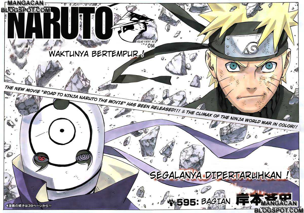 Naruto Chapter 595