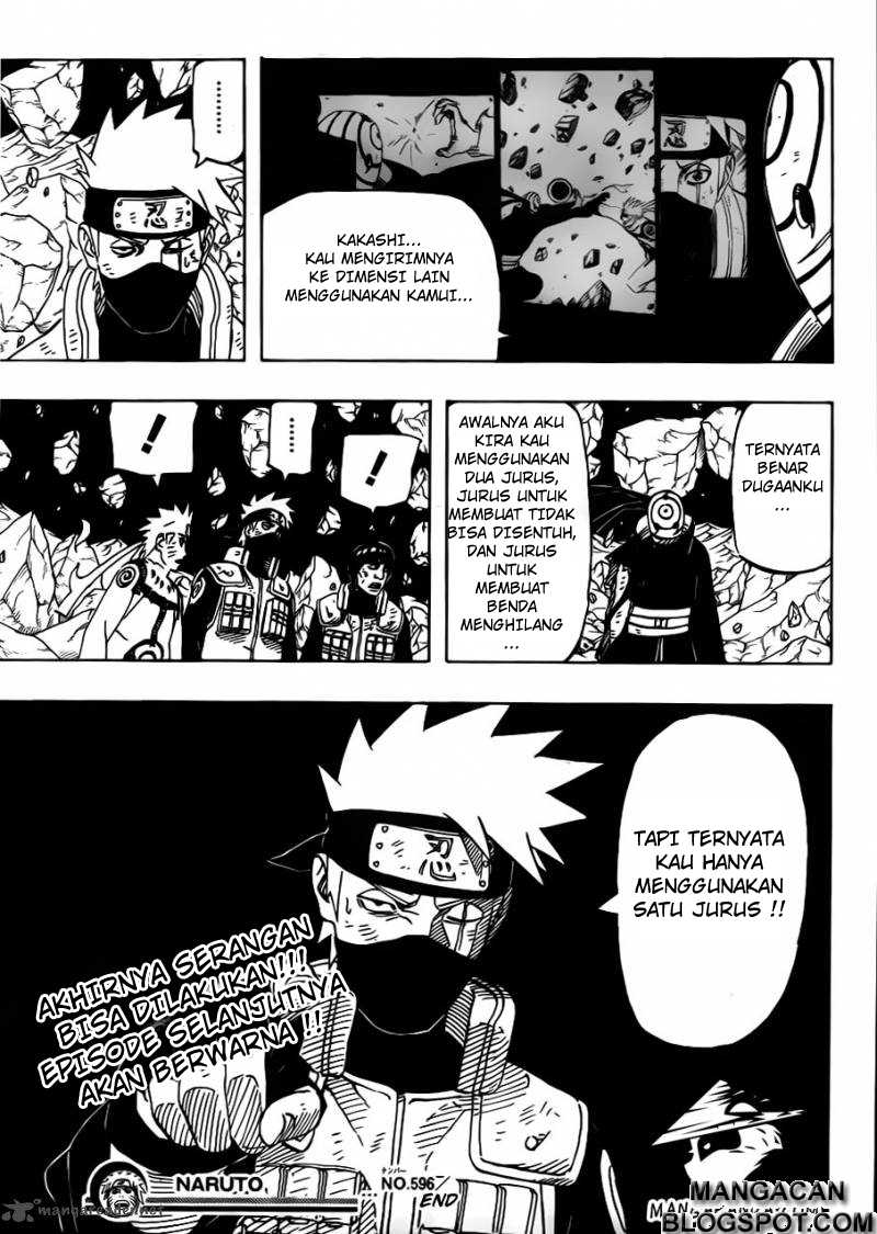 Naruto Chapter 596
