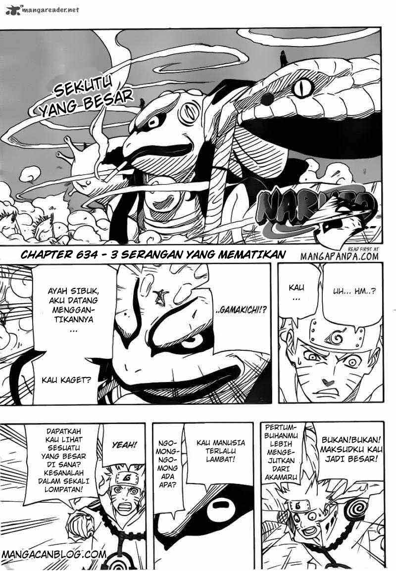 Naruto Chapter 634