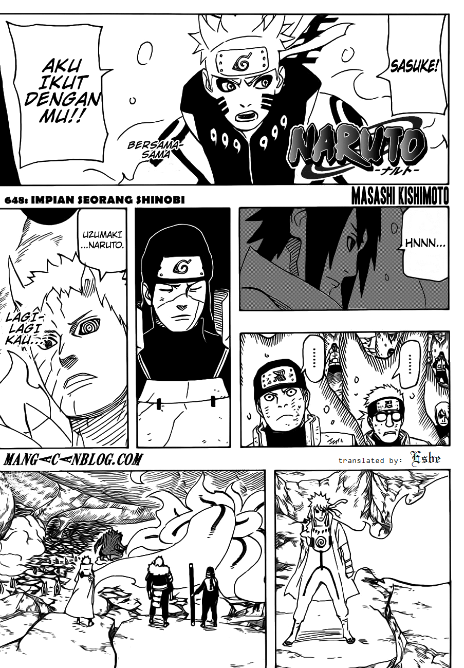 Naruto Chapter 648