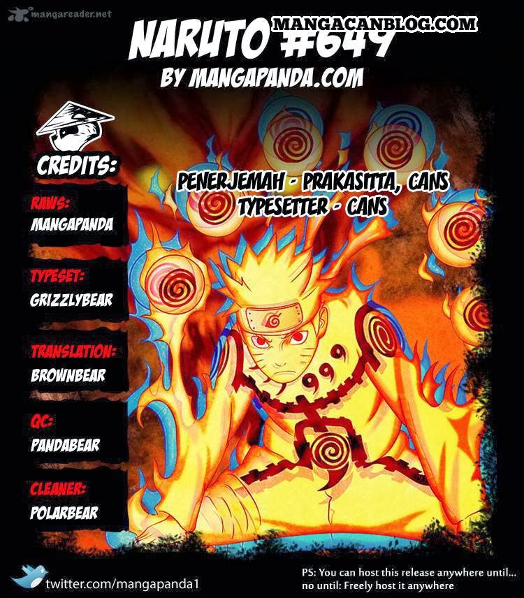 Naruto Chapter 649