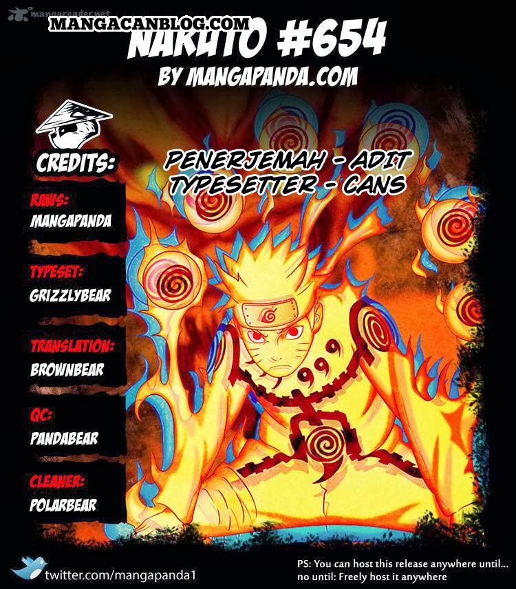 Naruto Chapter 654