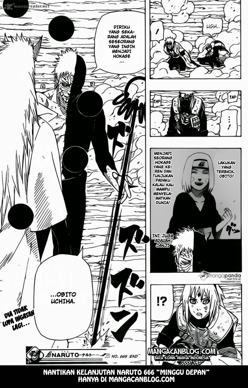 Naruto Chapter 665