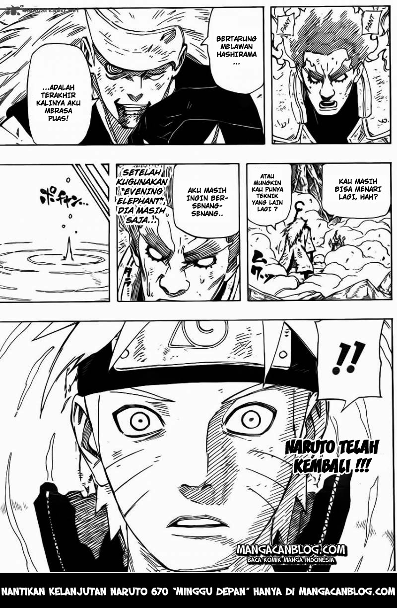 Naruto Chapter 669