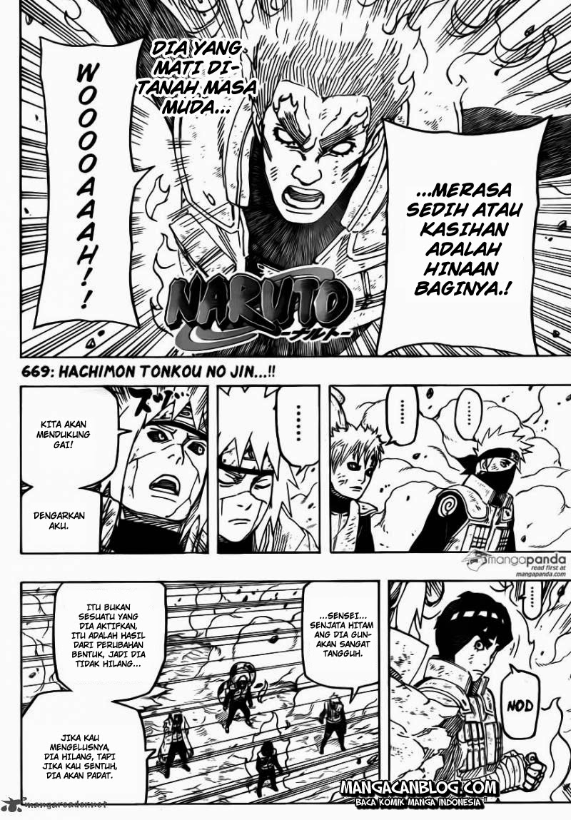 Naruto Chapter 669