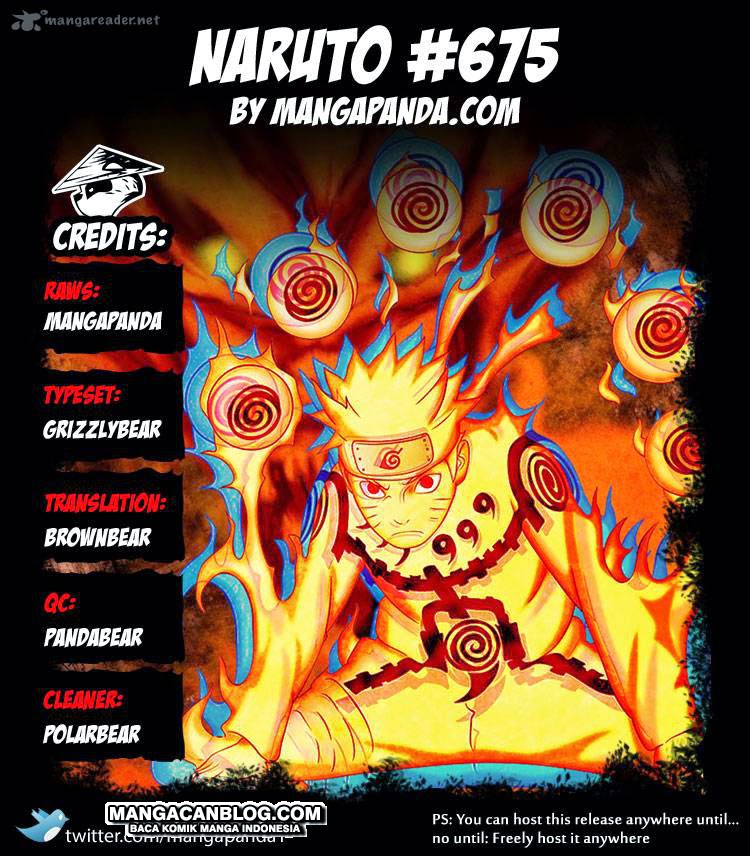 Naruto Chapter 675