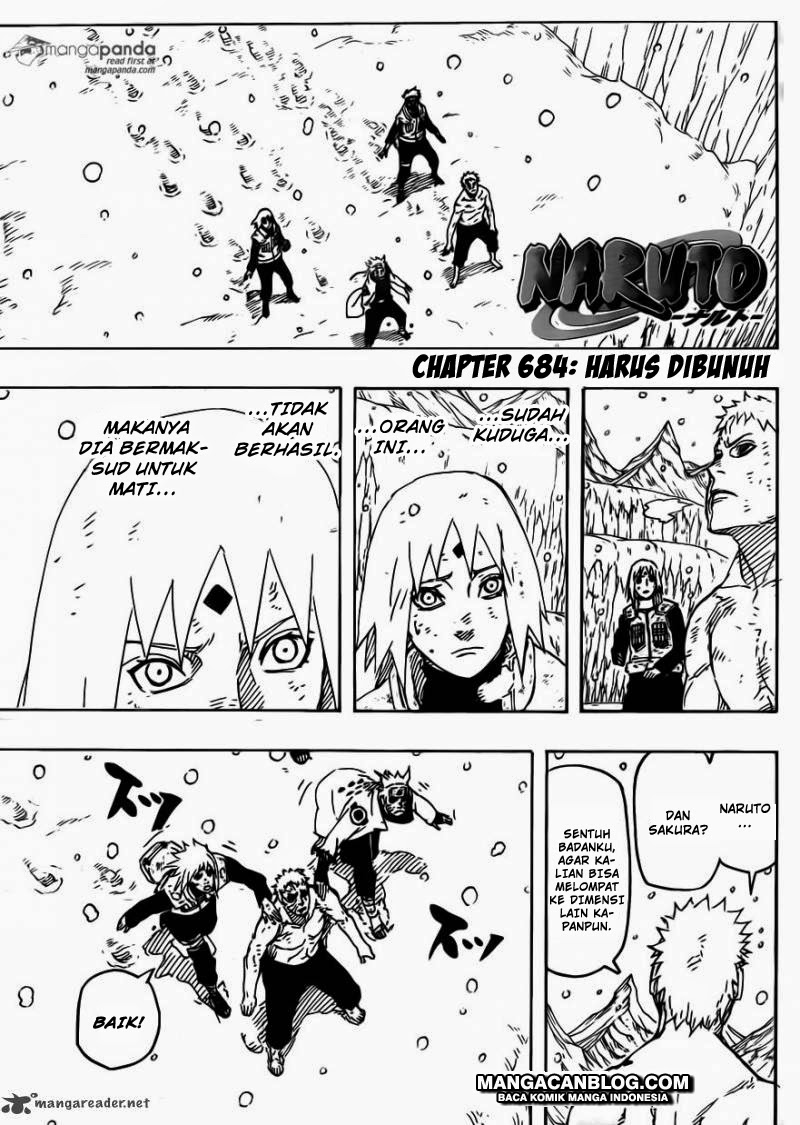 Naruto Chapter 684