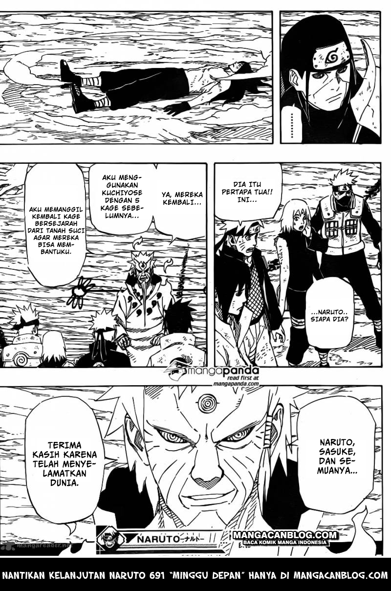 Naruto Chapter 690