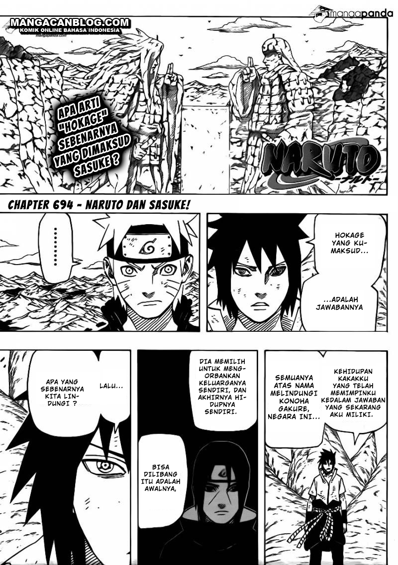Naruto Chapter 694