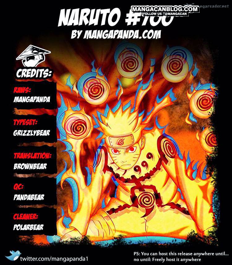Naruto Chapter 700