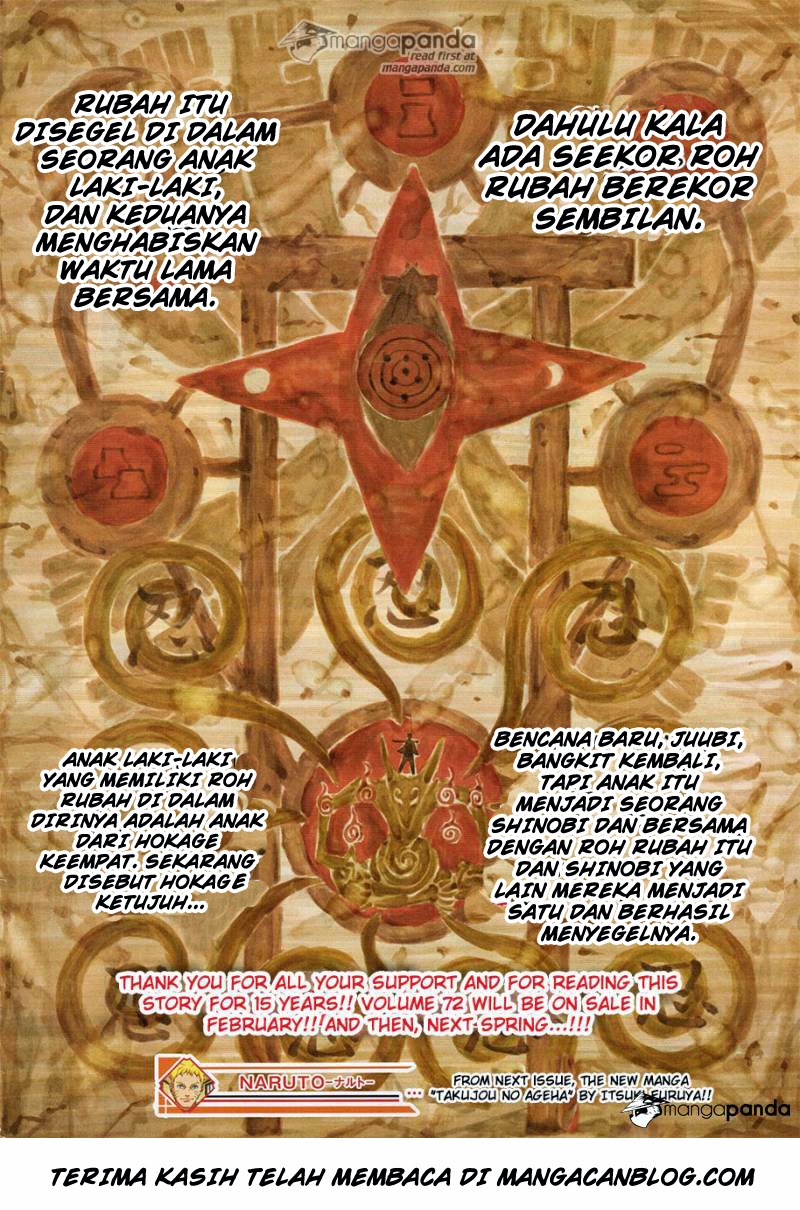 Naruto Chapter 700