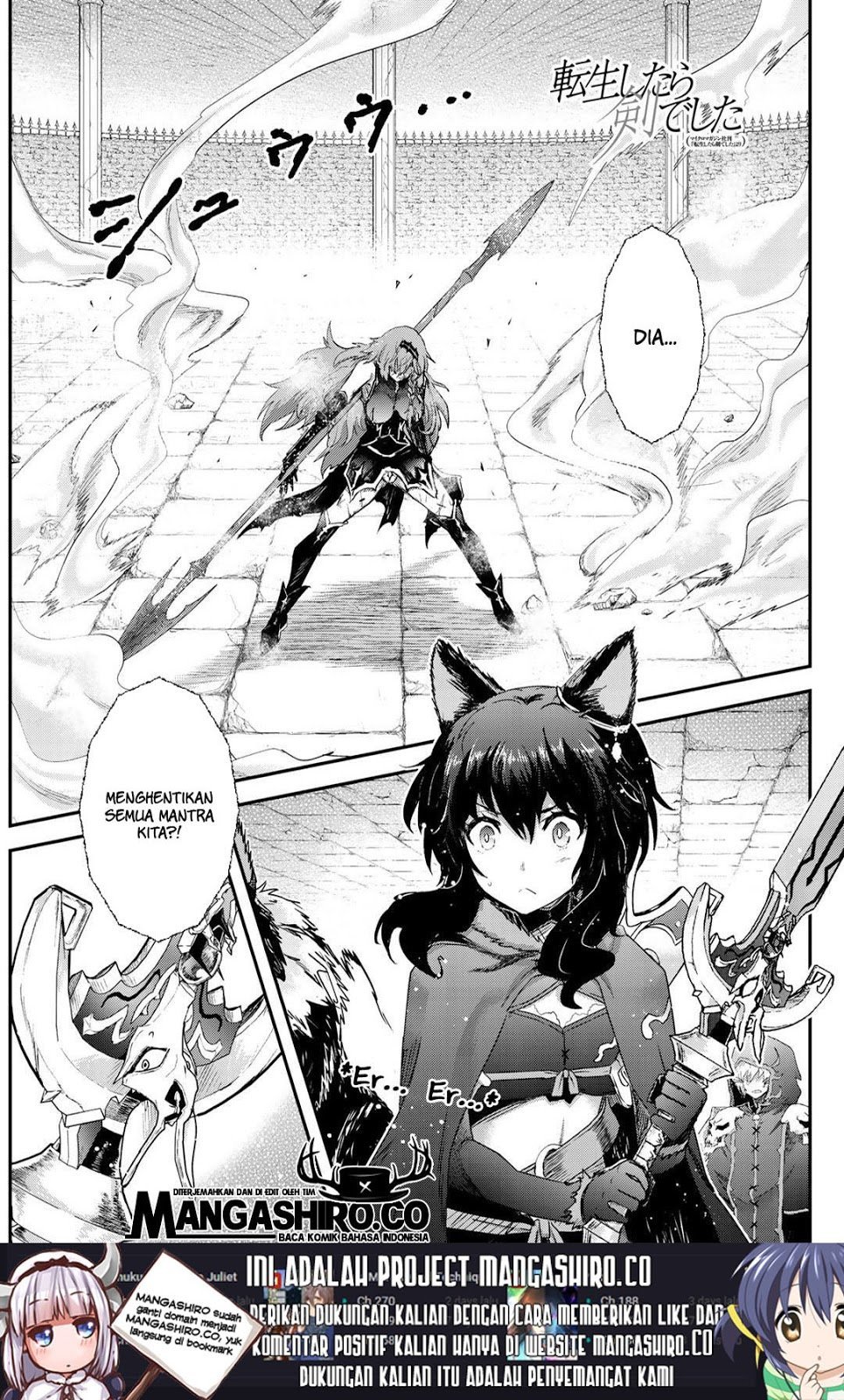 Tensei Shitara Ken Deshita Chapter 34