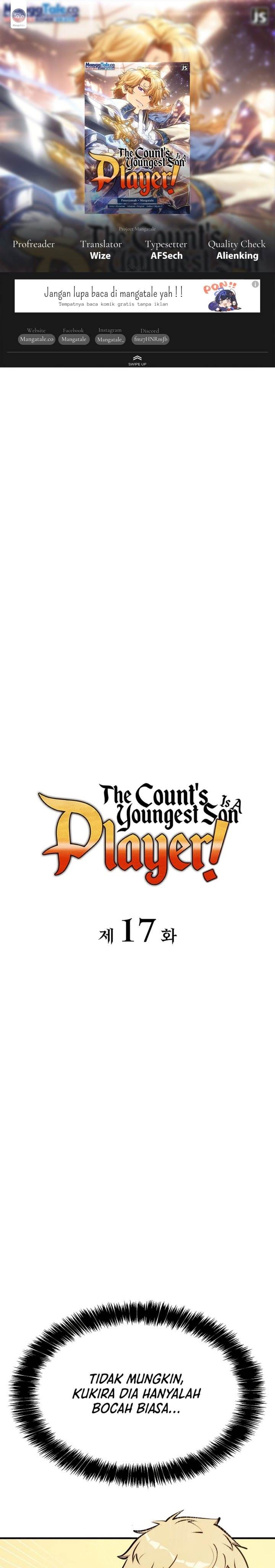 The Count’s Youngest Son Is A Player Chapter 17