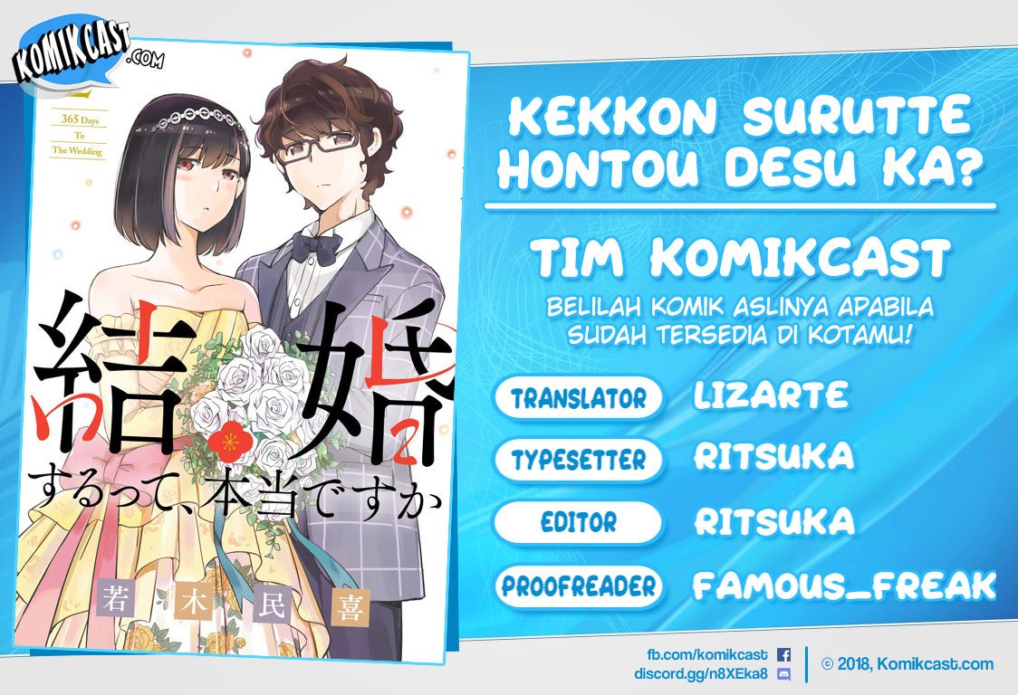 Kekkon Surutte, Hontou desu ka? Chapter 24