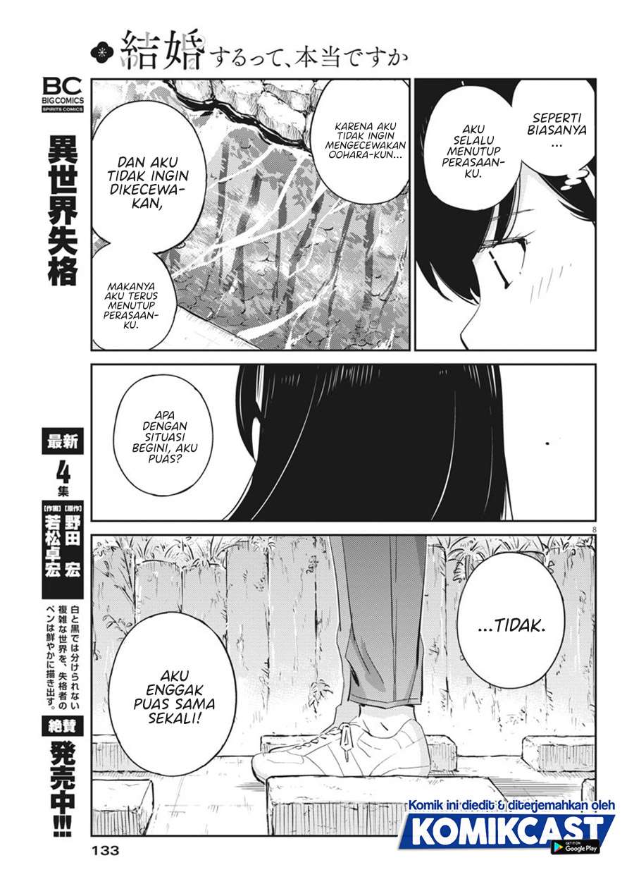 Kekkon Surutte, Hontou desu ka? Chapter 38