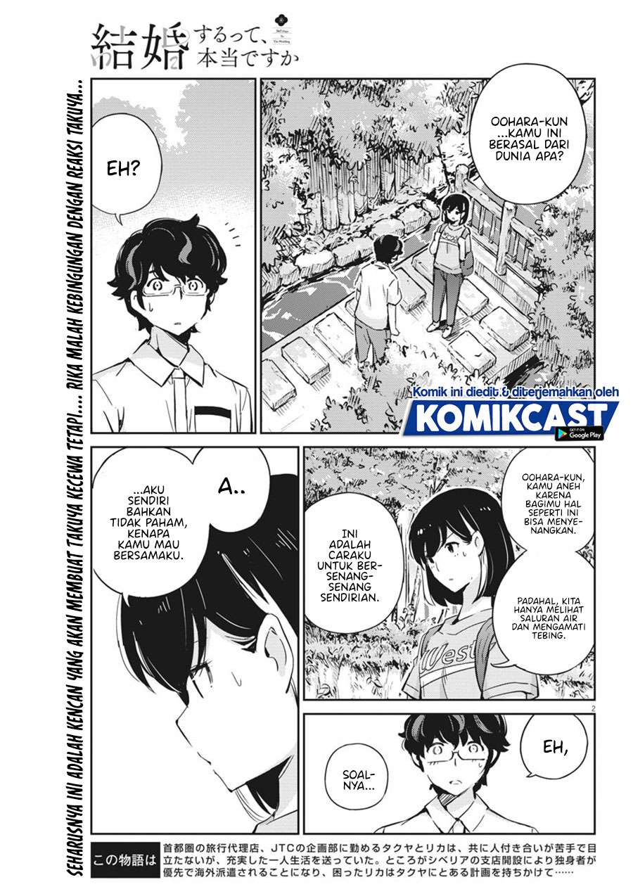 Kekkon Surutte, Hontou desu ka? Chapter 38