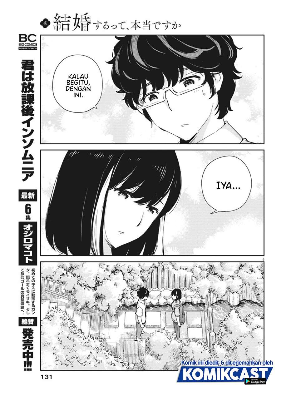 Kekkon Surutte, Hontou desu ka? Chapter 38