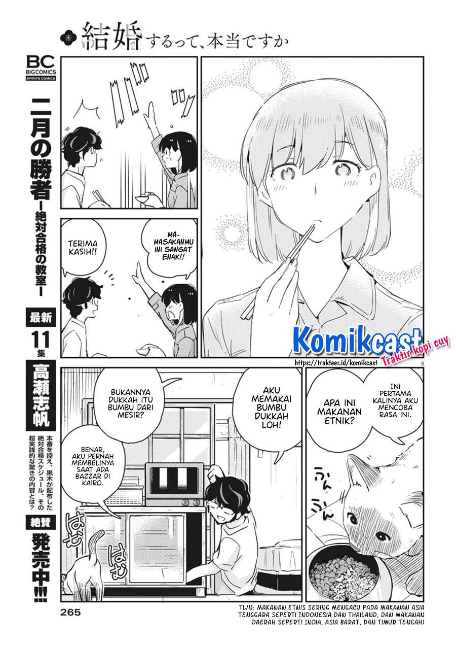 Kekkon Surutte, Hontou desu ka? Chapter 43