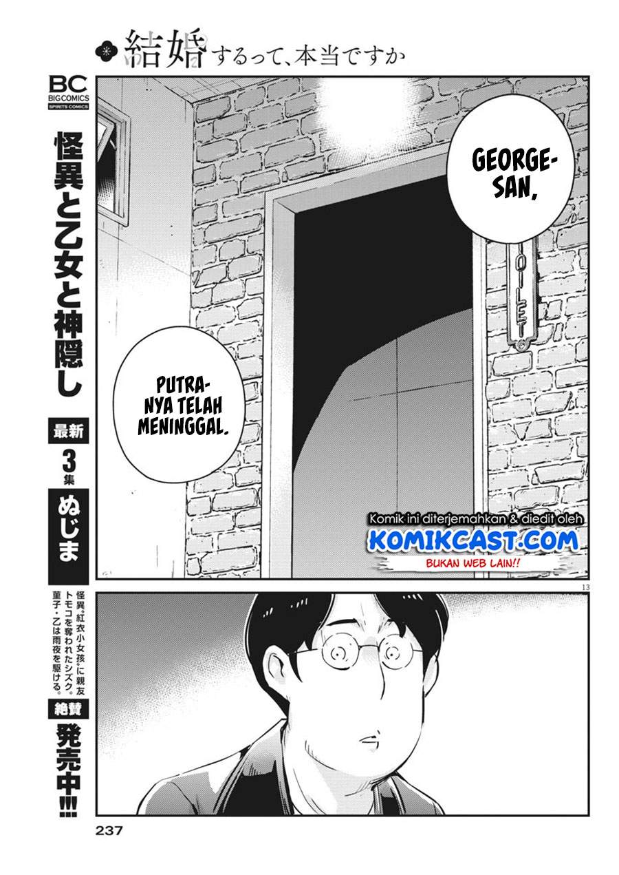 Kekkon Surutte, Hontou desu ka? Chapter 56