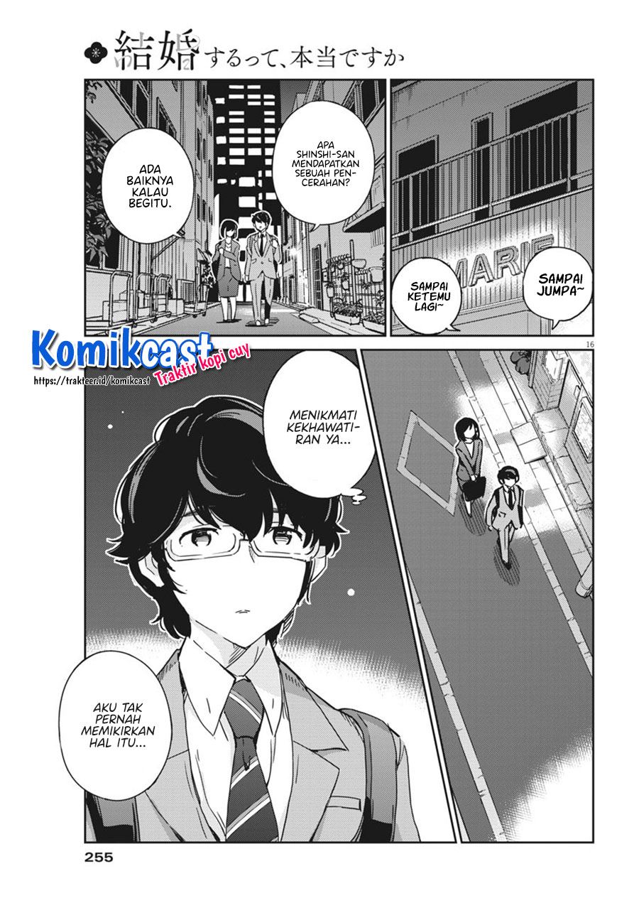 Kekkon Surutte, Hontou desu ka? Chapter 57