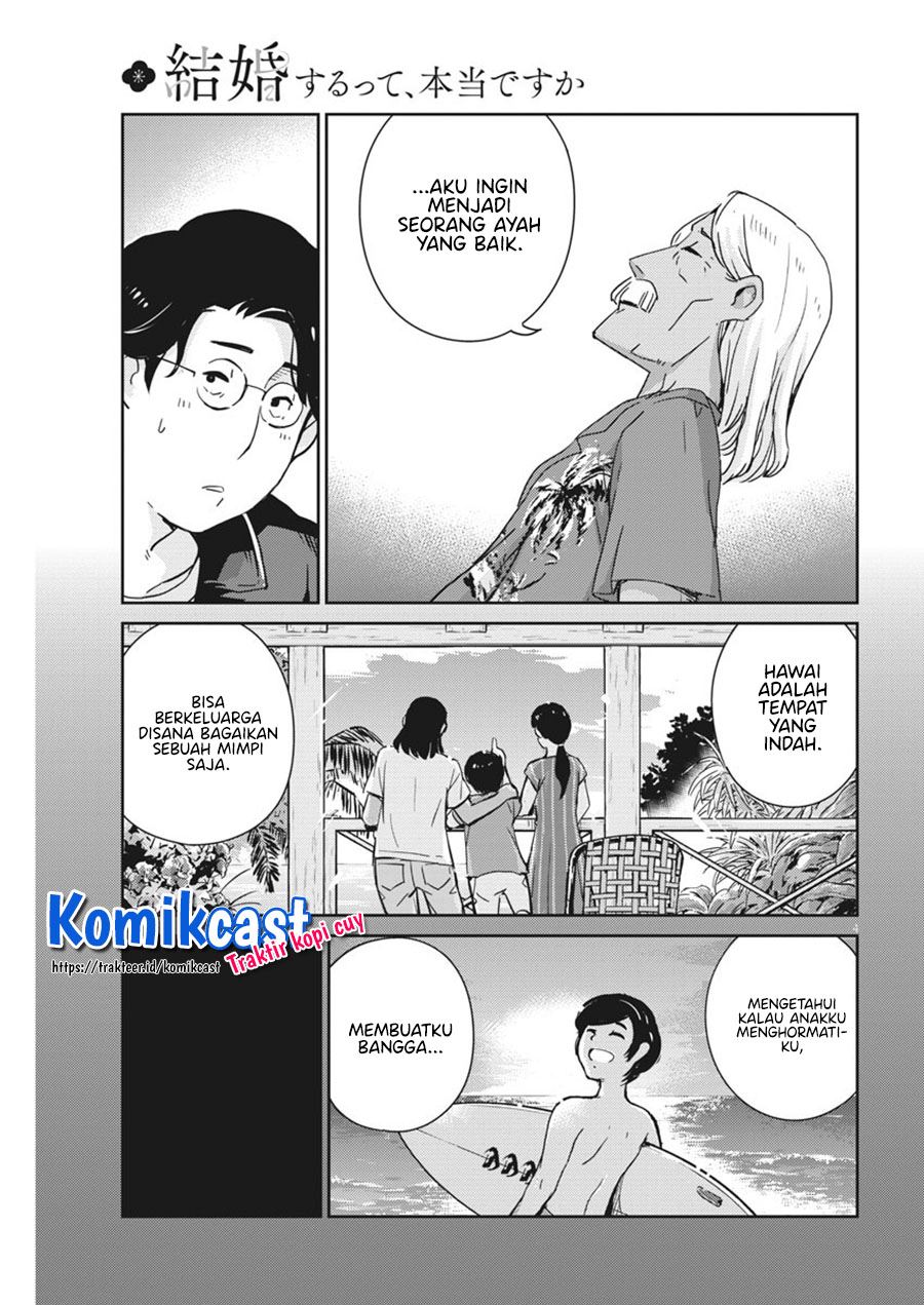 Kekkon Surutte, Hontou desu ka? Chapter 57