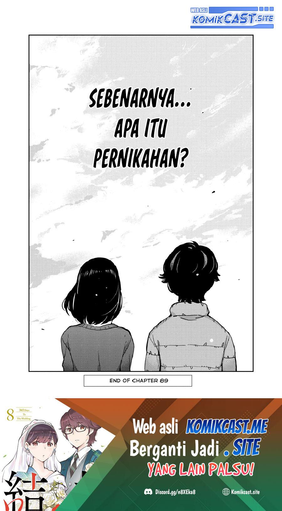 Kekkon Surutte, Hontou desu ka? Chapter 89