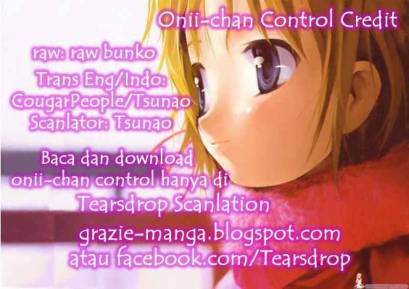Oniichan Control Chapter 13