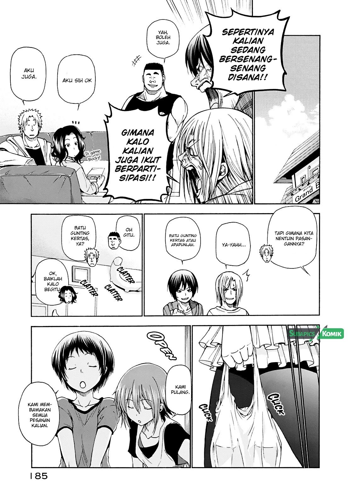 Grand Blue Chapter 12.5