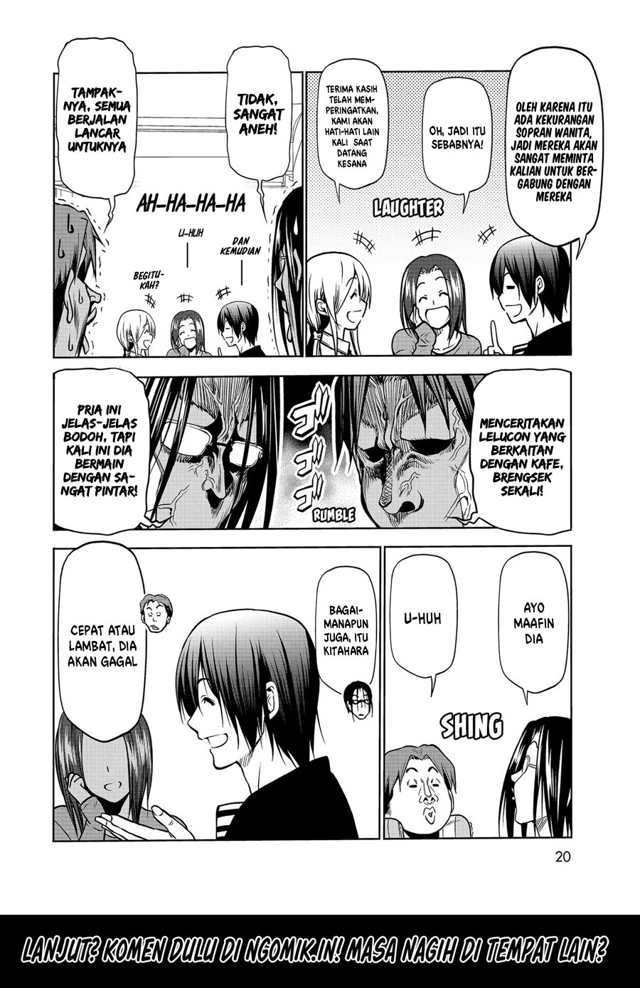 Grand Blue Chapter 62.5