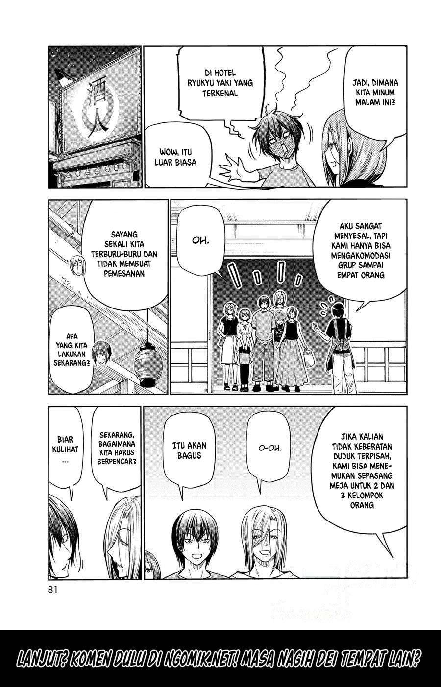 Grand Blue Chapter 68.2