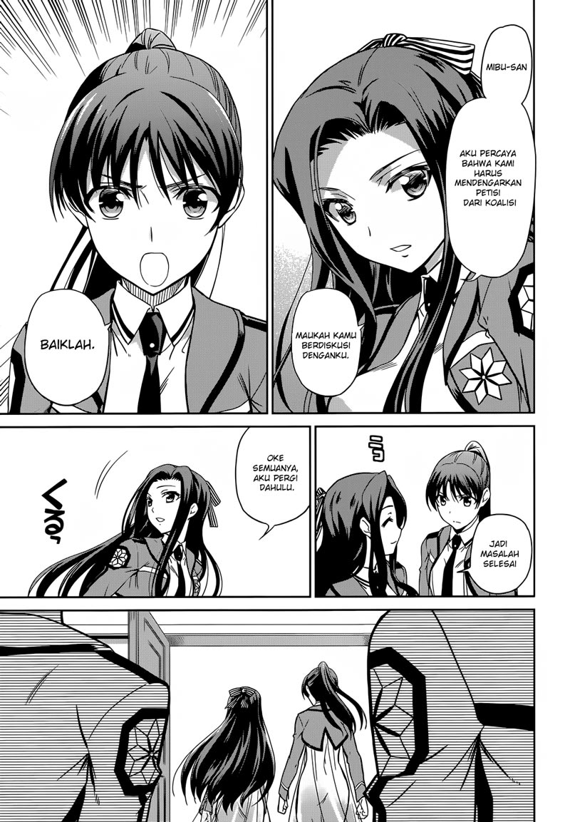 Mahouka Koukou no Rettousei – Nyuugaku-hen Chapter 15