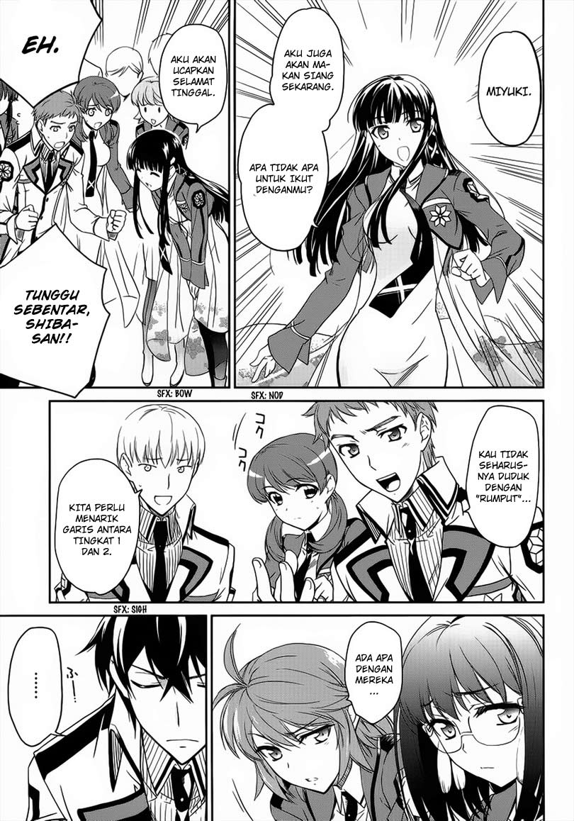 Mahouka Koukou no Rettousei – Nyuugaku-hen Chapter 3