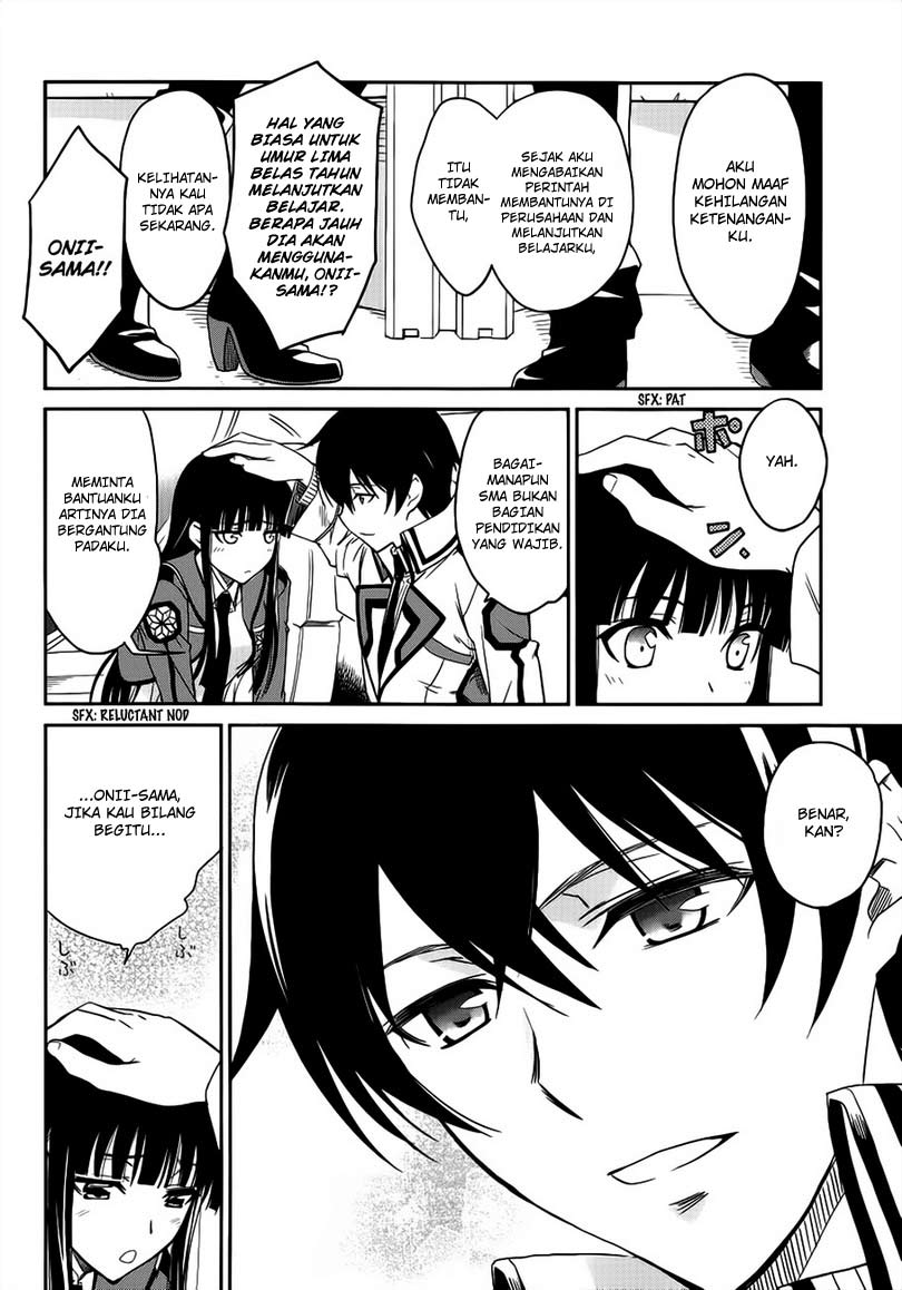 Mahouka Koukou no Rettousei – Nyuugaku-hen Chapter 3