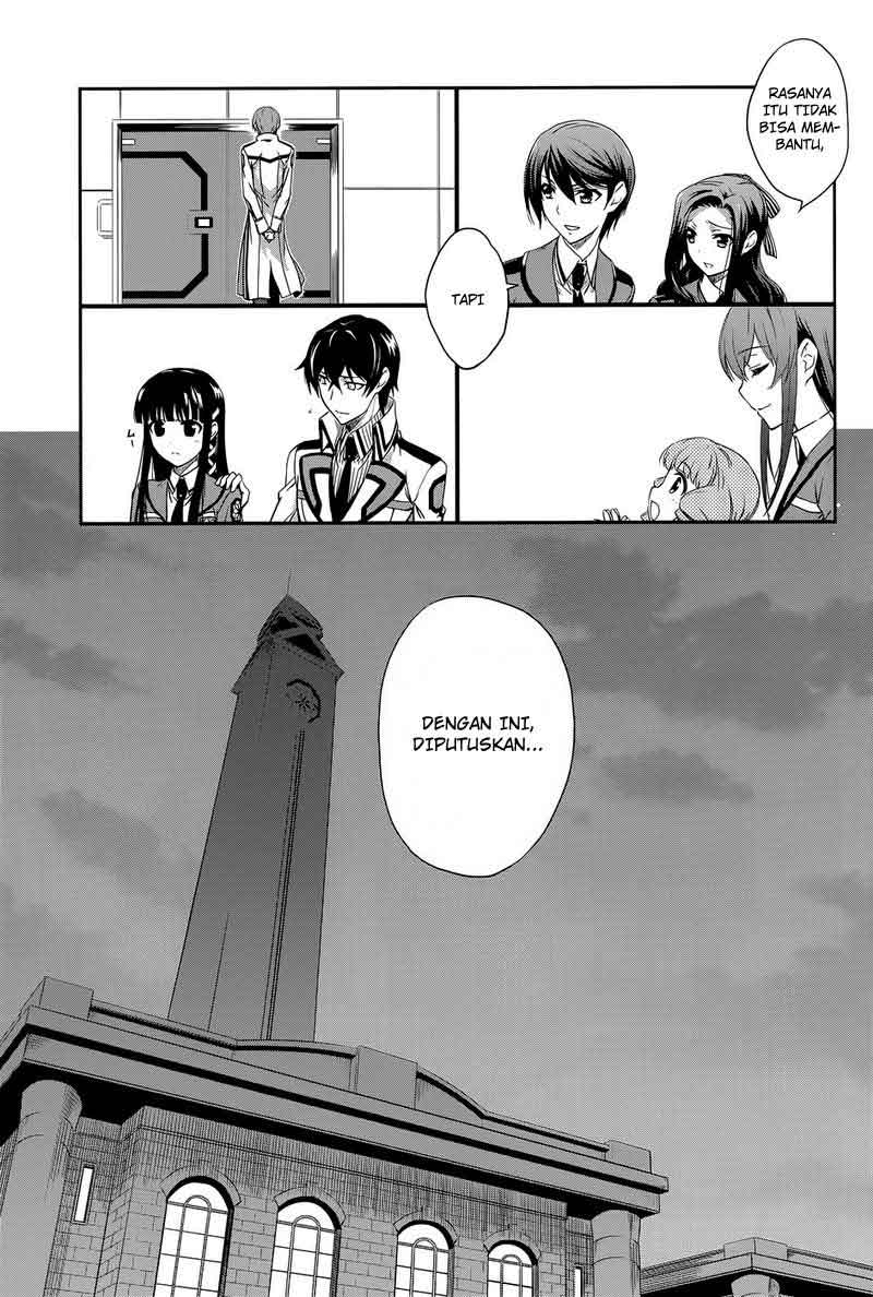 Mahouka Koukou no Rettousei – Nyuugaku-hen Chapter 7