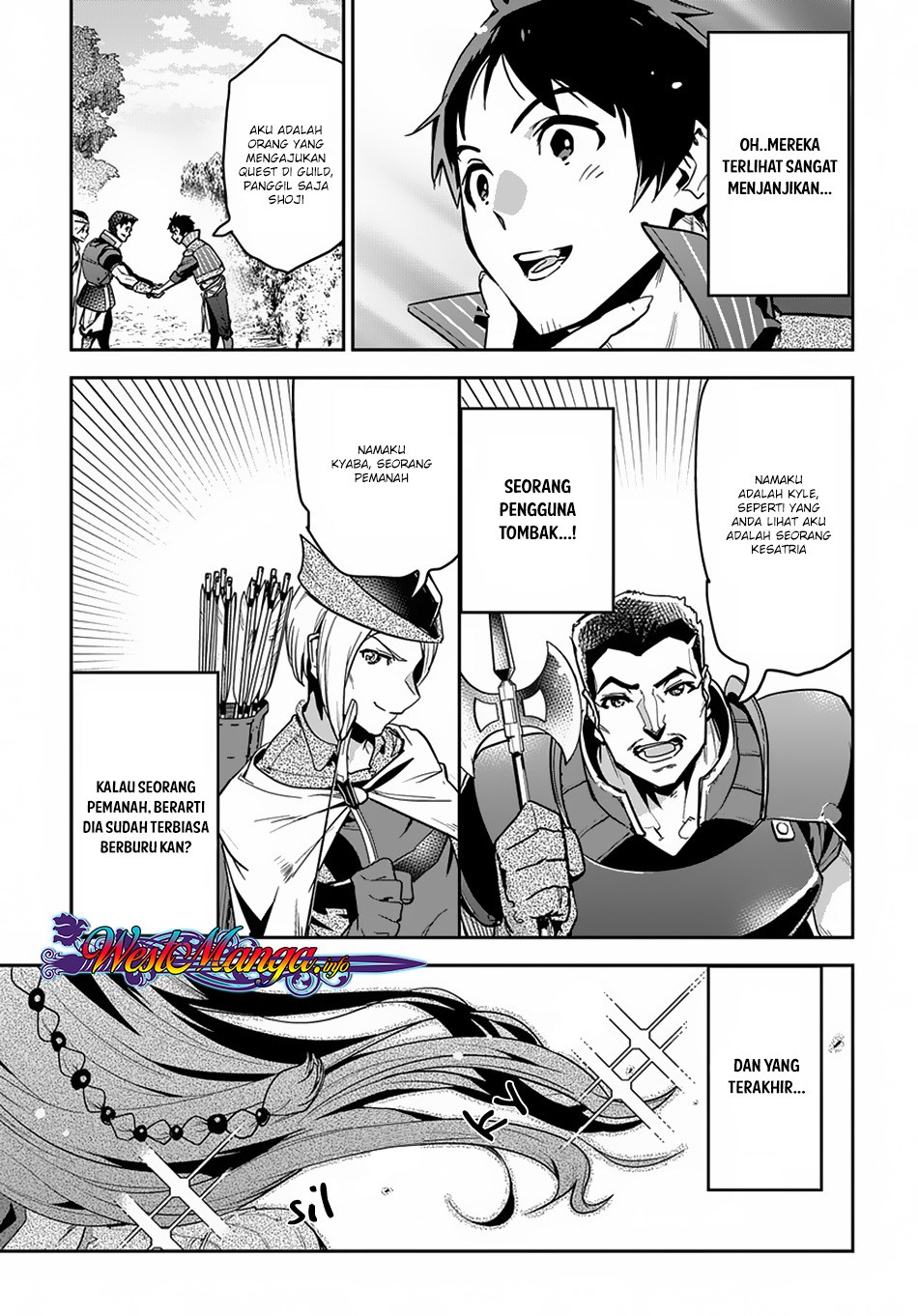 Shounin Yuusha wa Isekai wo Gyuujiru! Chapter 2