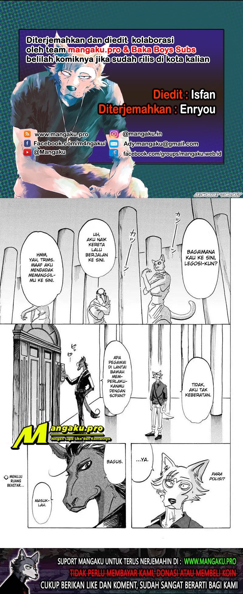 BEASTARS Chapter 117