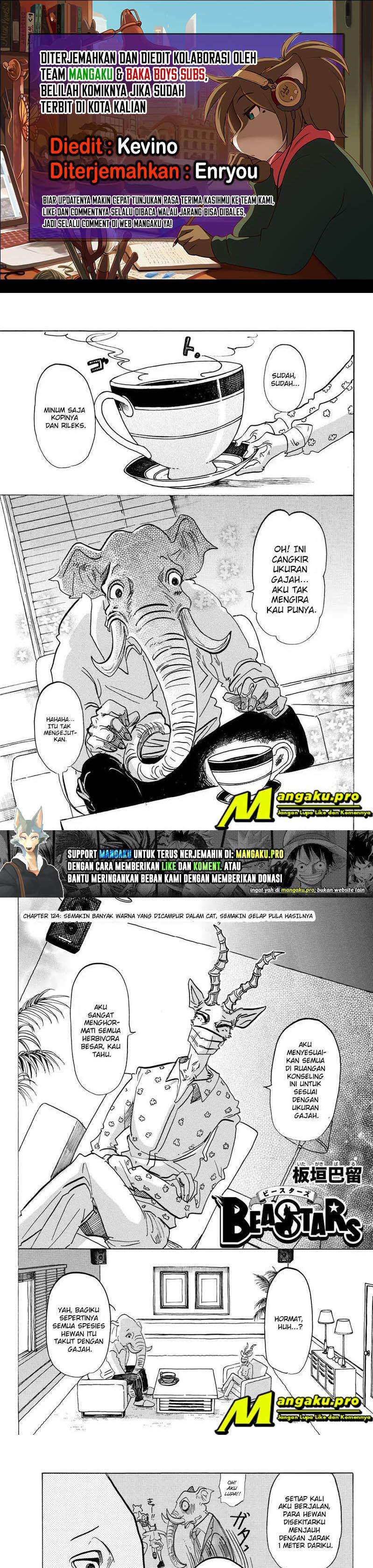 BEASTARS Chapter 124