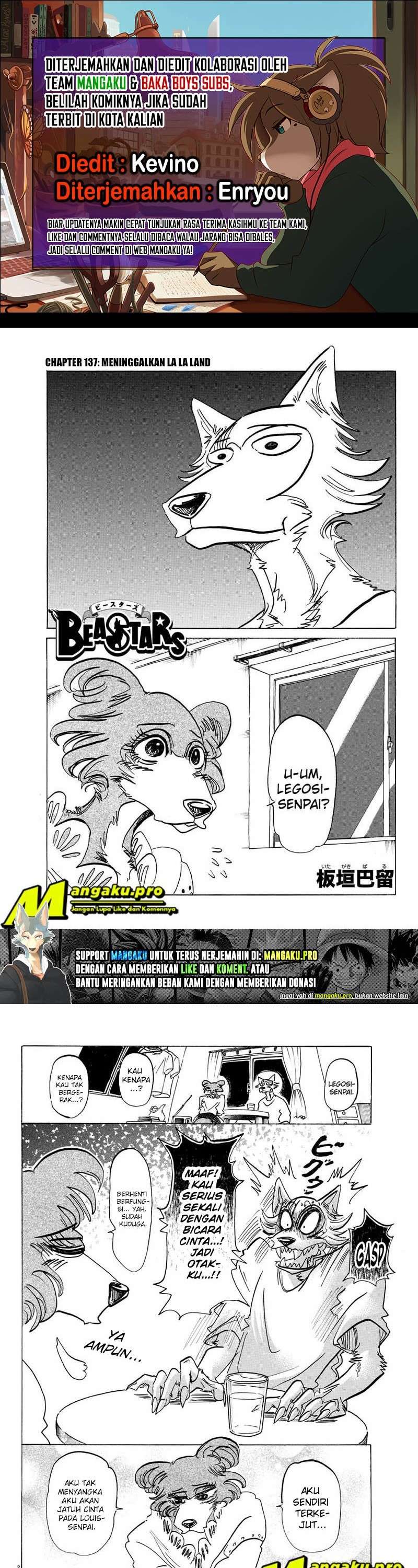 BEASTARS Chapter 137