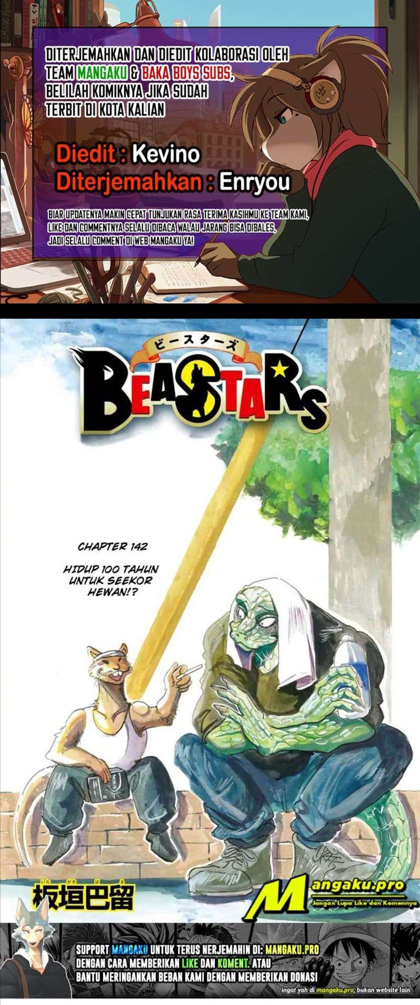 BEASTARS Chapter 142