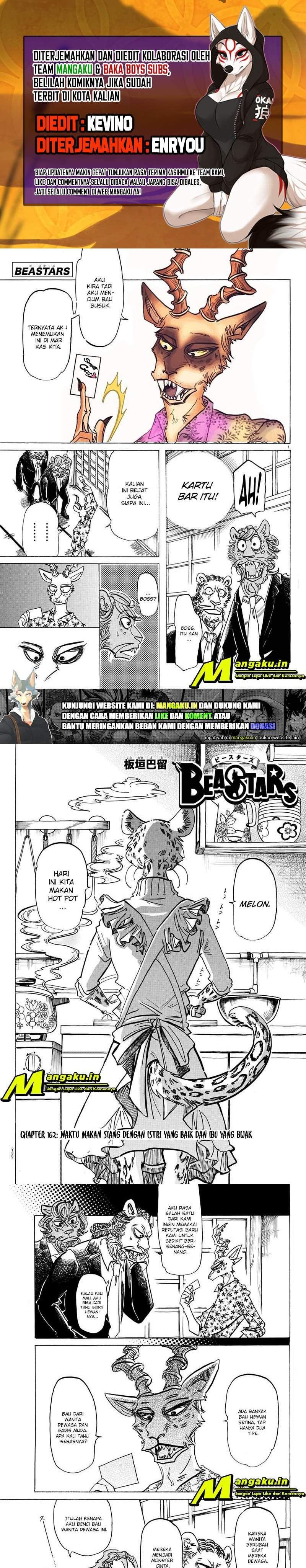 BEASTARS Chapter 162