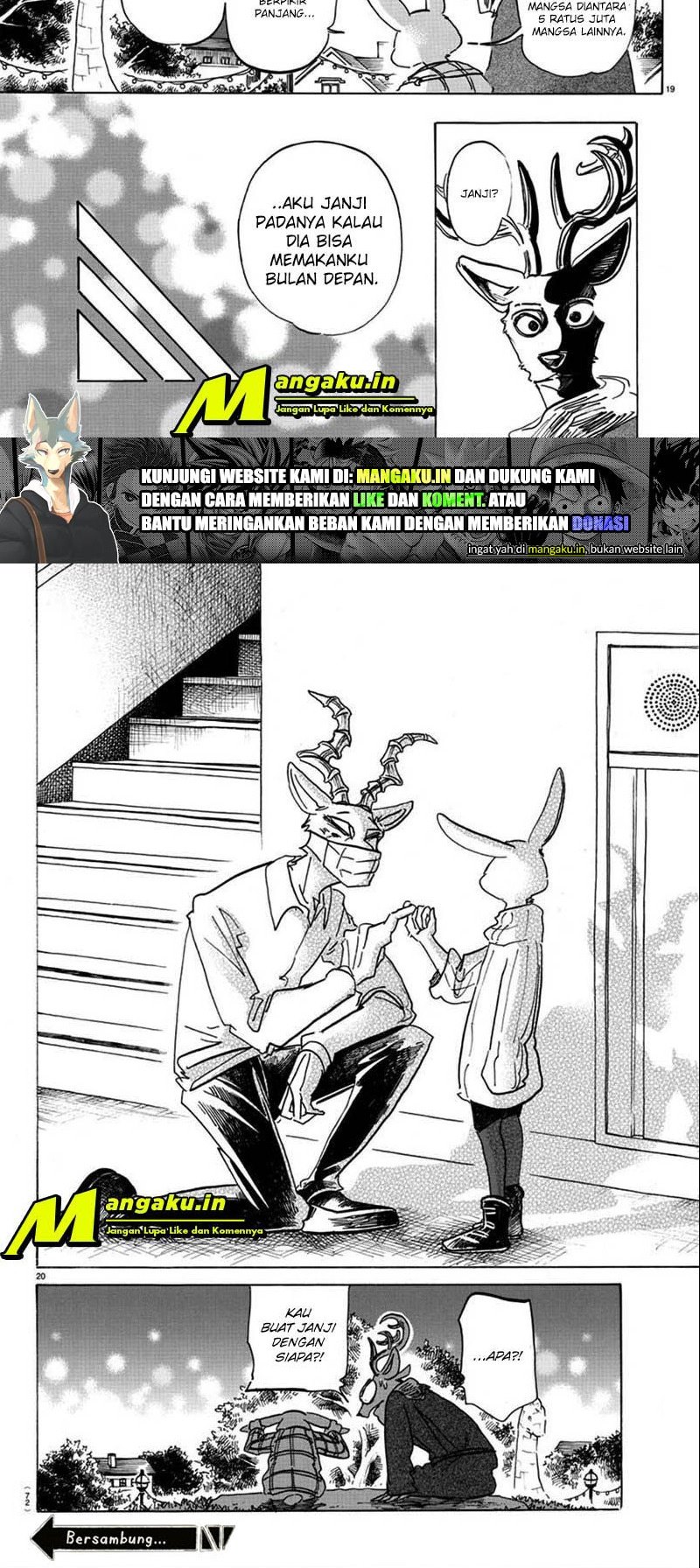 BEASTARS Chapter 166