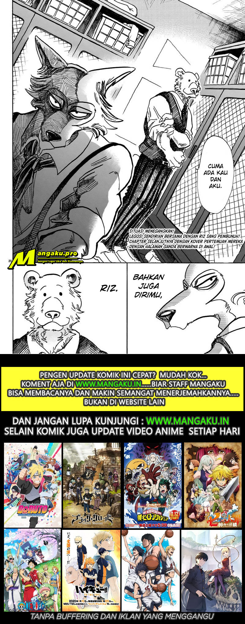 BEASTARS Chapter 83