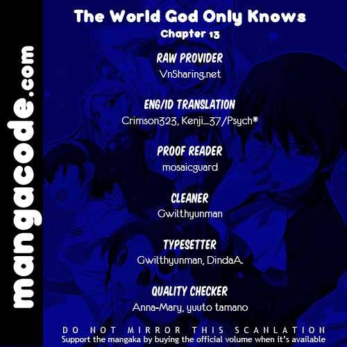 The World God Only Knows Chapter 13