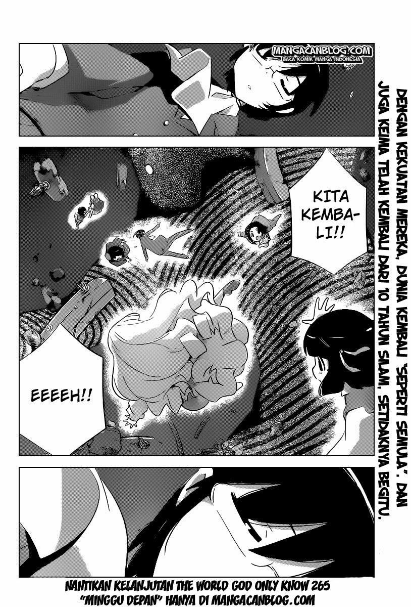 The World God Only Knows Chapter 264