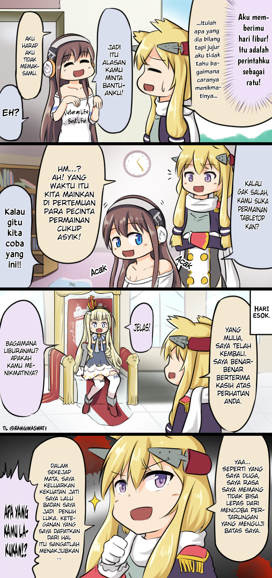 Azur Lane – Spare Time (Doujinshi) Chapter 35