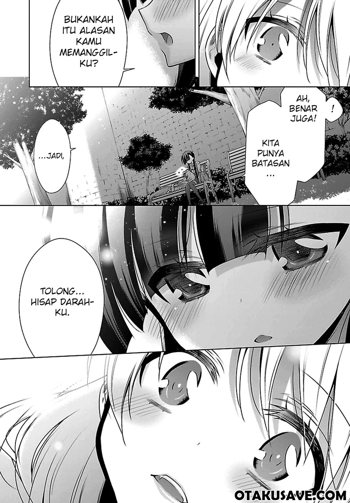 Kyuuketsuki-chan to Kouhai-chan Chapter 3