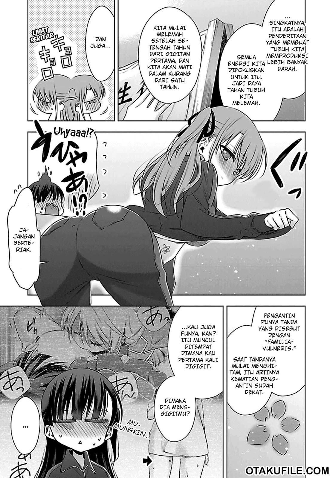 Kyuuketsuki-chan to Kouhai-chan Chapter 9