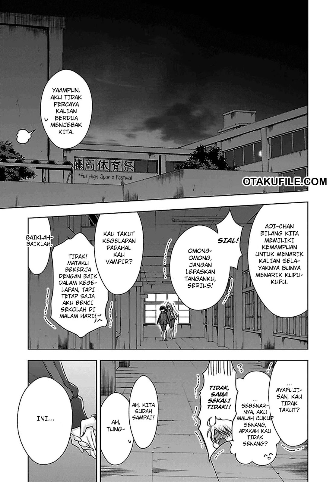 Kyuuketsuki-chan to Kouhai-chan Chapter 9